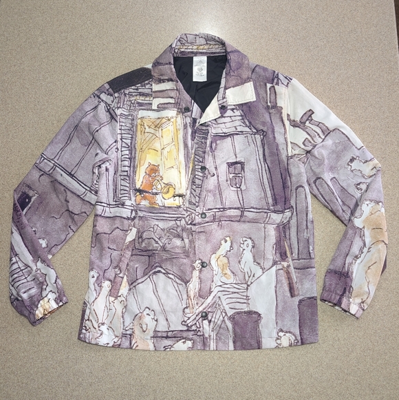 Disney The Aristocats Nylon Windbreaker Jacket Small - Picture 4 of 15